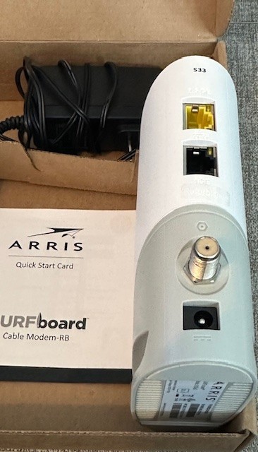 Arris Surfboard Multi-Gigabit Cable Modem S33-RB