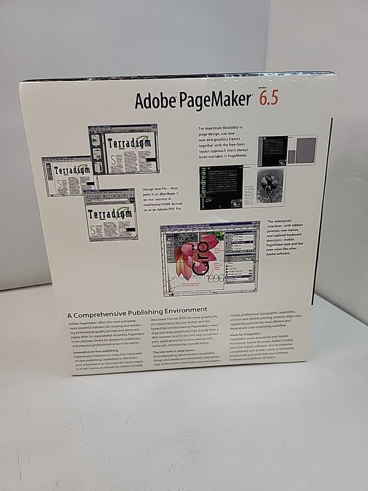 adobe pagemaker 6.5 Competitive Upgrade