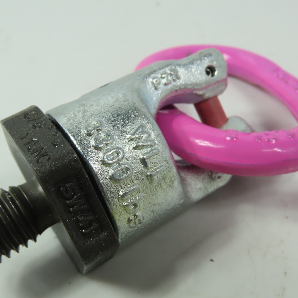 Rud Center Pull Hoist Ring 3300lb. WLL 360° 5/8-11