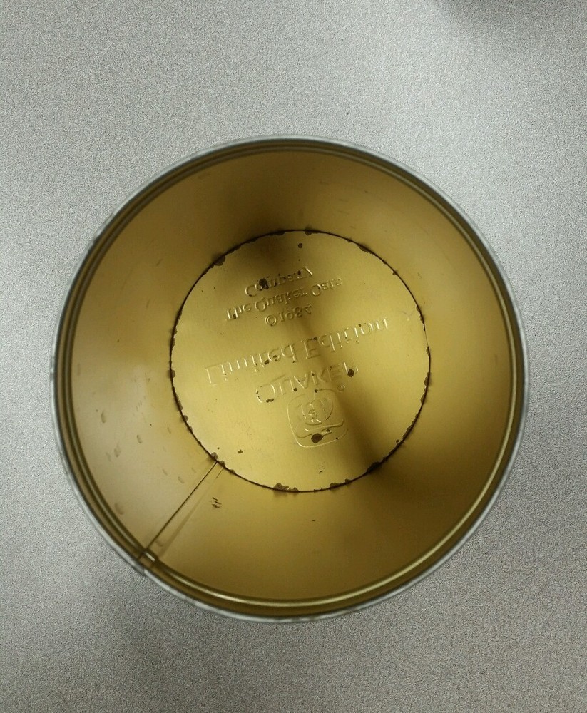 1984 Quaker Oats tin