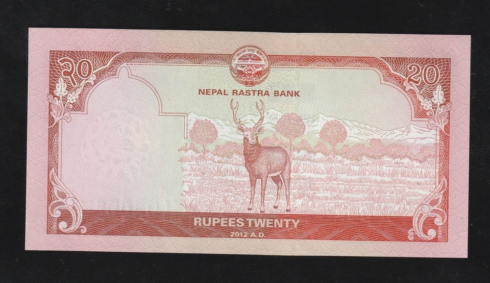 🇳🇵 Nepal 20 Rupees, 2012, P-71, UNC ***