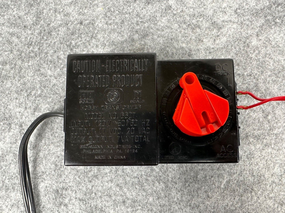 Vintage Train Controller Bachman Industries Hobby Transformer Model 6607