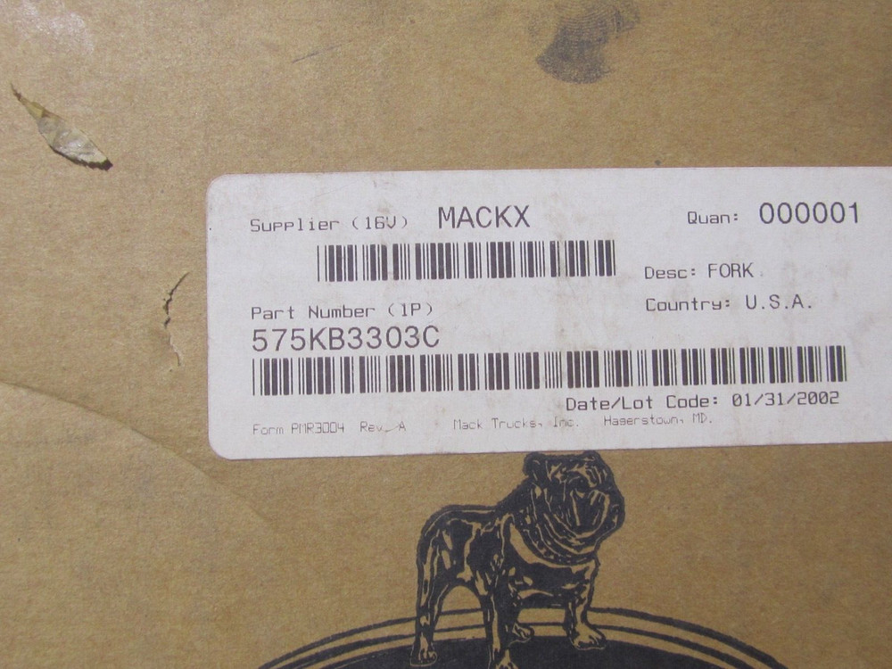 NEW GENUINE OEM MACK SHIFT FORK 575KB3303C