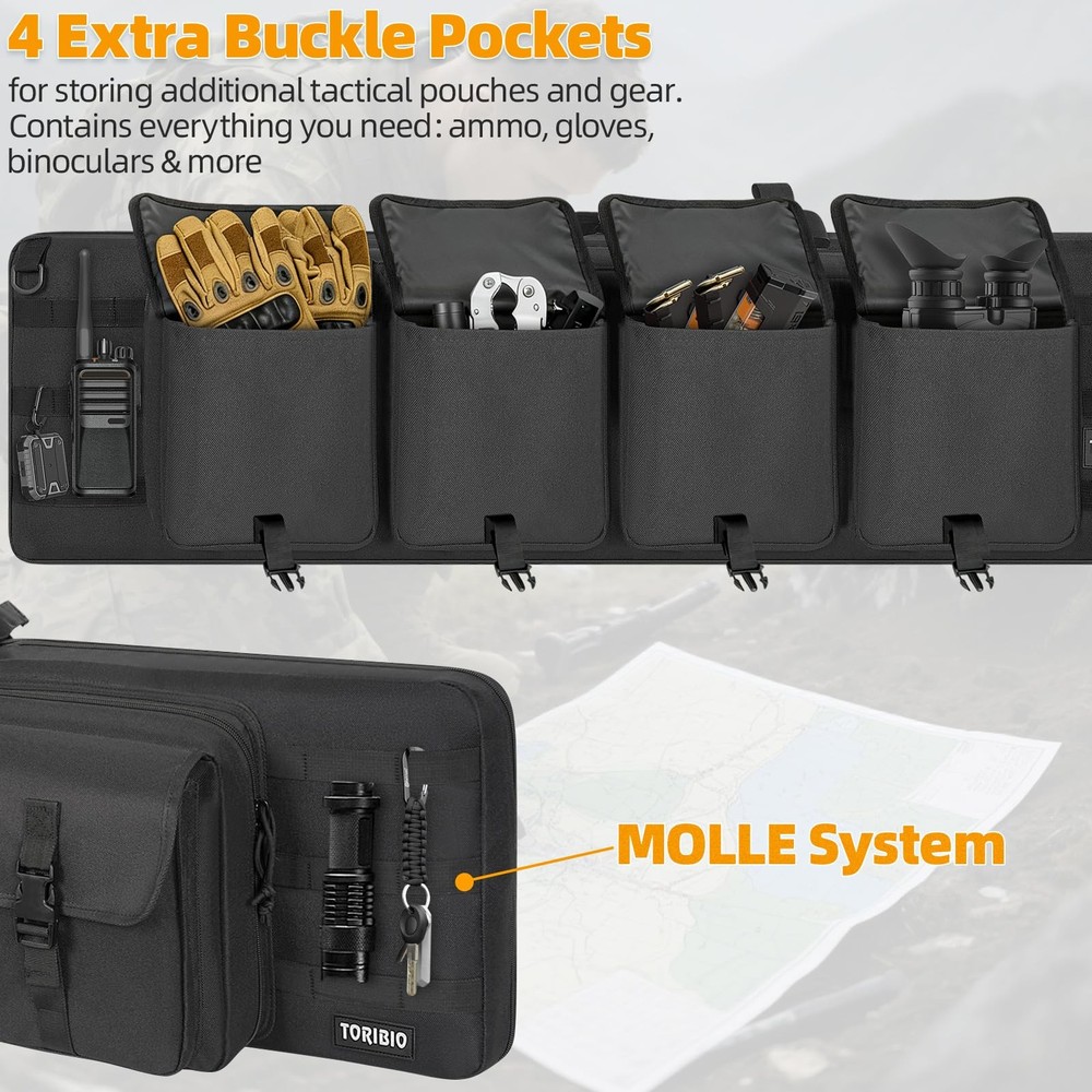 Double Case Soft Bag 42" Case Storage, Transportation Backpack