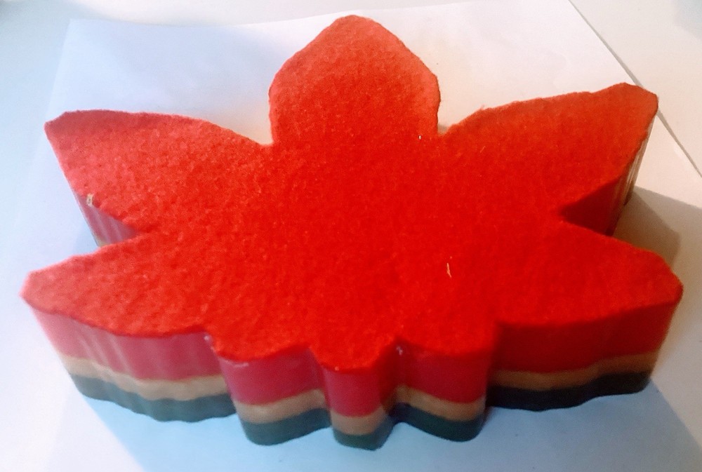 “Maple” Leaf Hand Crafted Ashtray