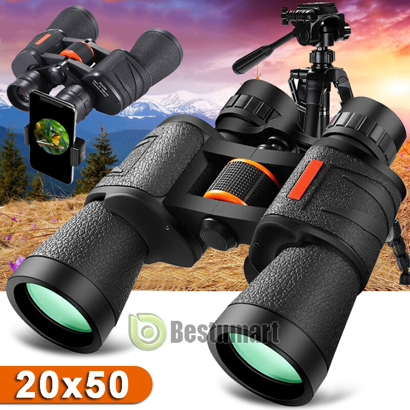 100x180 Autofocus Binoculars Powerful Long Range Fixed Focus Telescope Goggles