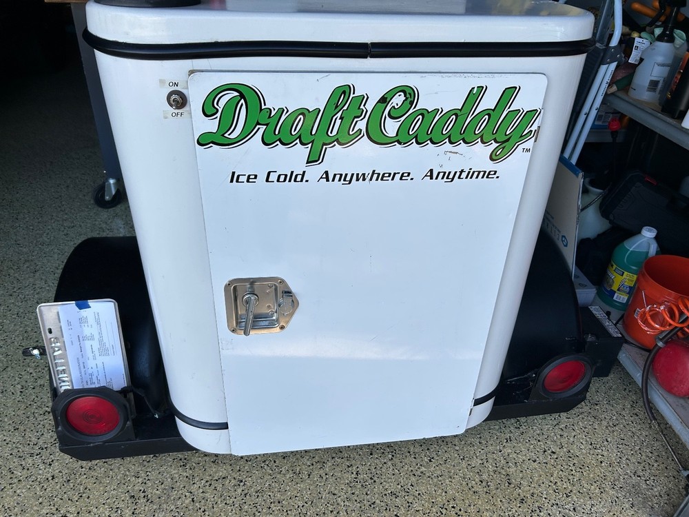 Draft Caddy Beer Cart/Dispenser. 100% self contained