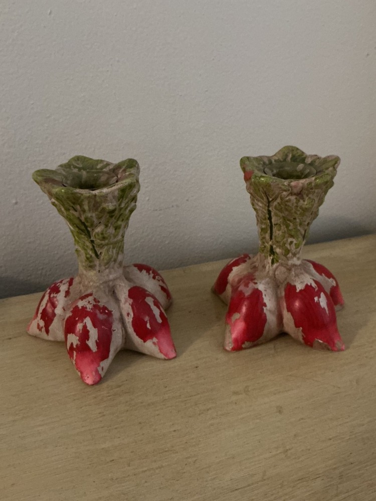 Country Style Ceramic Candle Holders