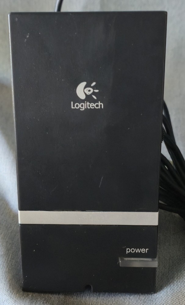 Logitech X-240 Computer 2.1 Surround Sound System Black WORKING B321