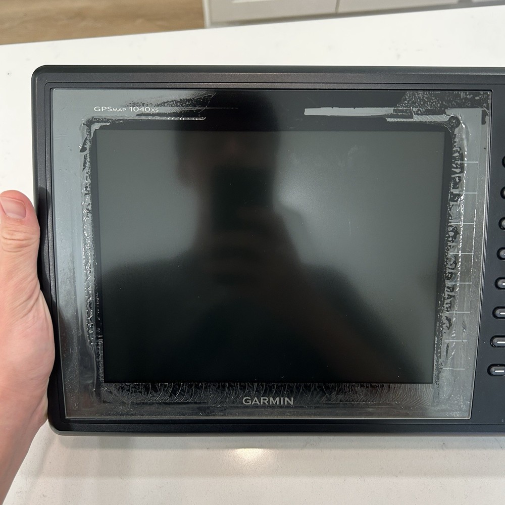 Garmin 1040xs Gps Map Chartplotter Head Unit With Power Cord