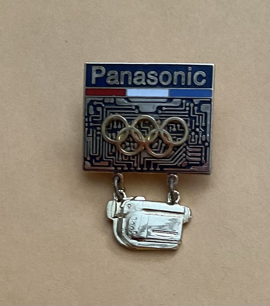 SOUL 1988 OLYMPIC PANASONIC SPONSOR DANGLE PIN