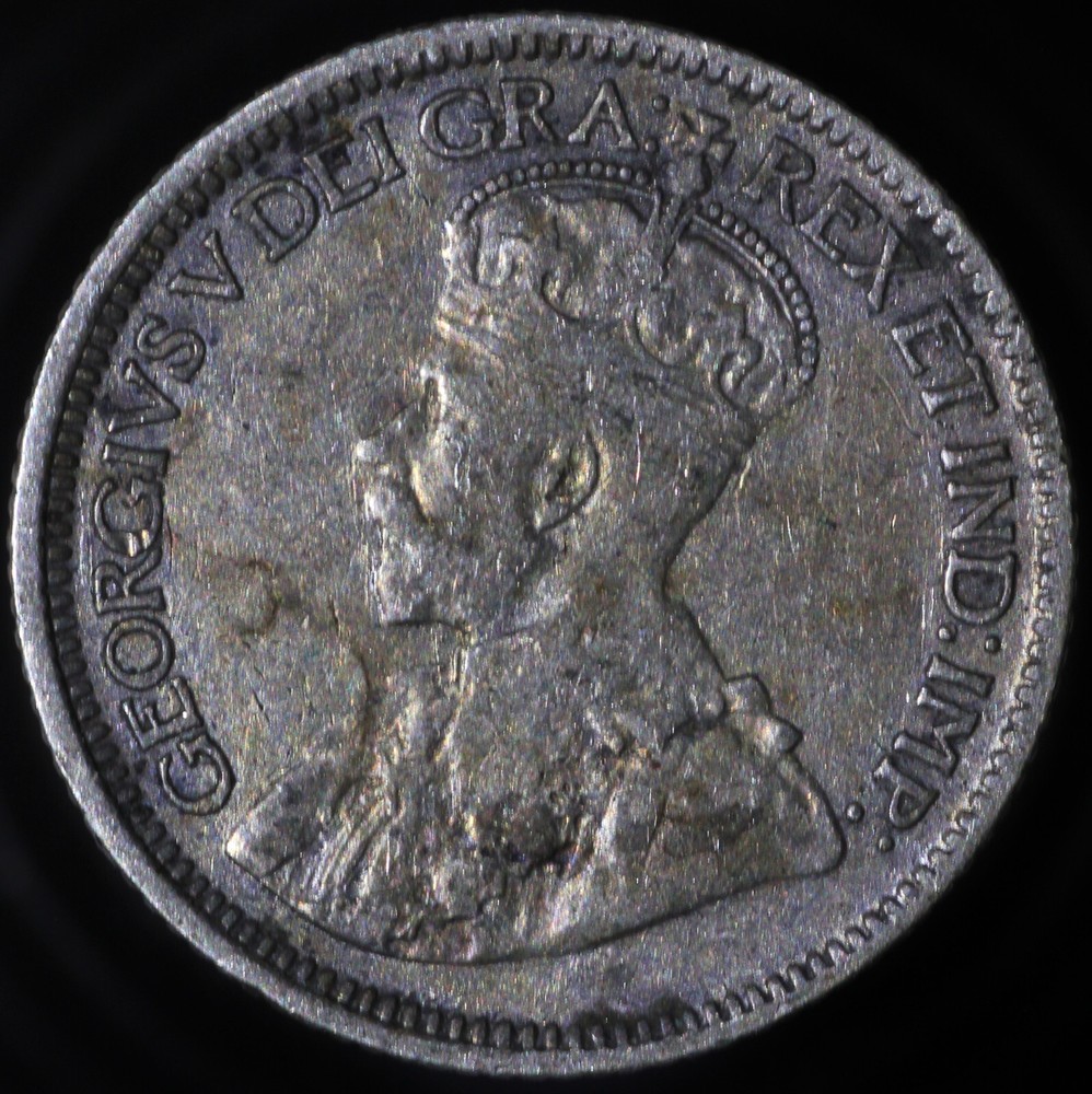 1929 Canada 10c AU / Silver