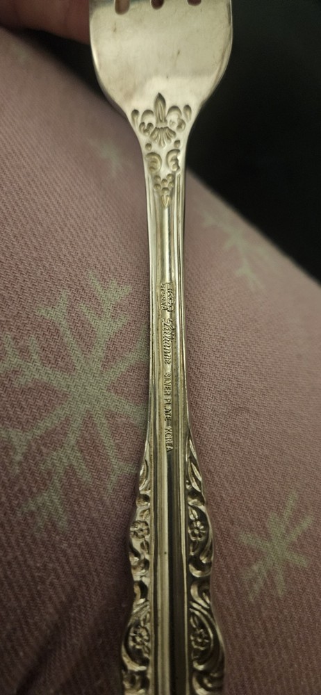 Vintage Ecko Eterna Lilliane Silverplate Korea Silverware 20pc