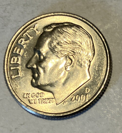 2001 D  Dime "FREE SHIPPING" S31
