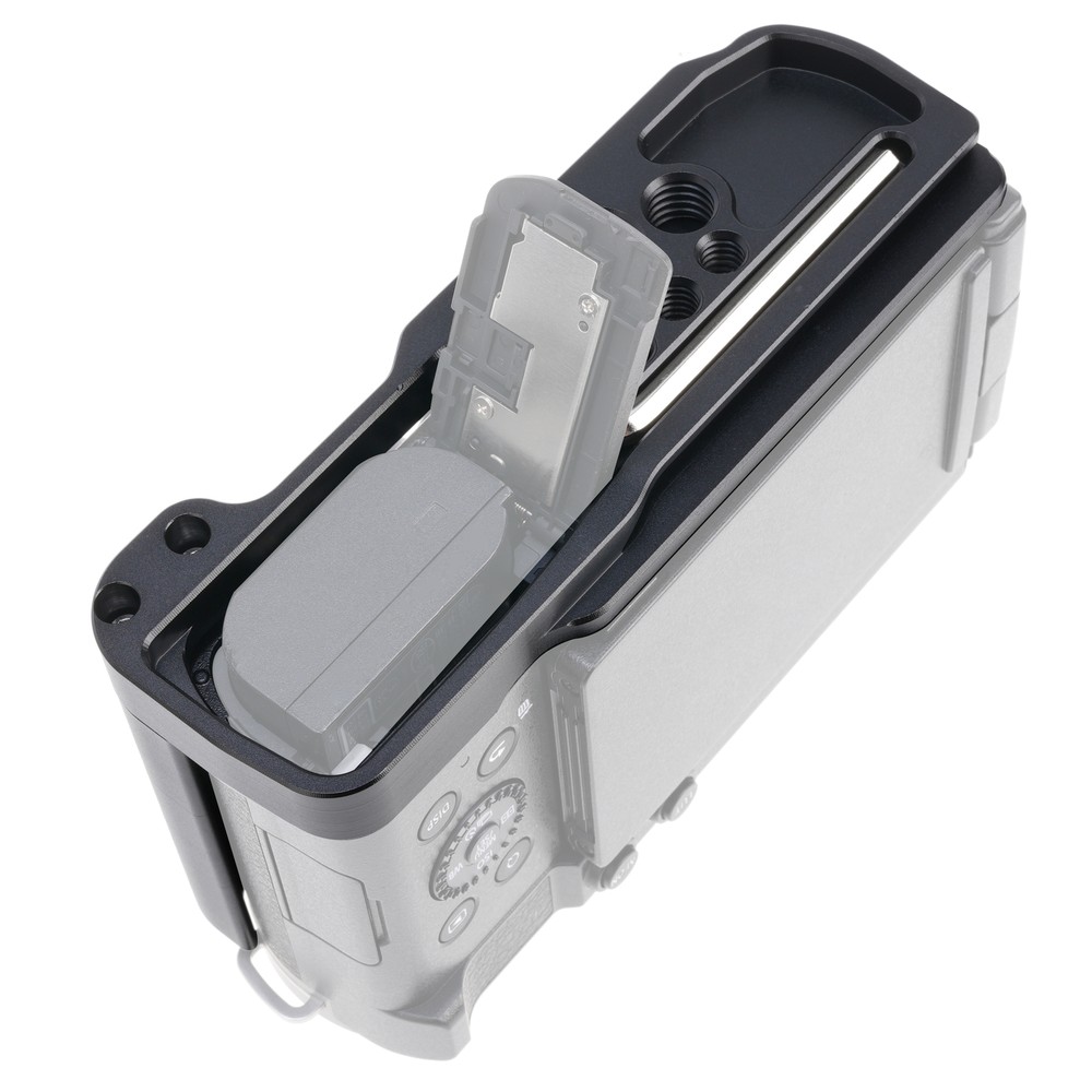 L-Shaped Handle Grip with Quick Release Plate for Panasonic Lumix S9 Camera