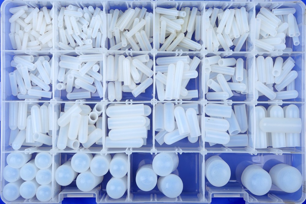 Silicone Rubber Plug End Cap Powder Coating Paint Masking Kit 417Pcs