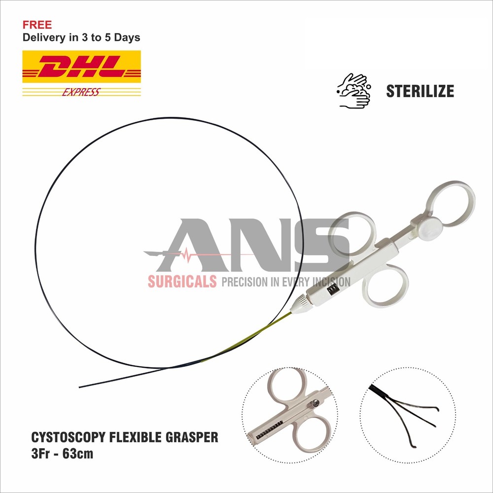 ANS Cystoscopy Flexible Grasper  3Fr / 63cm