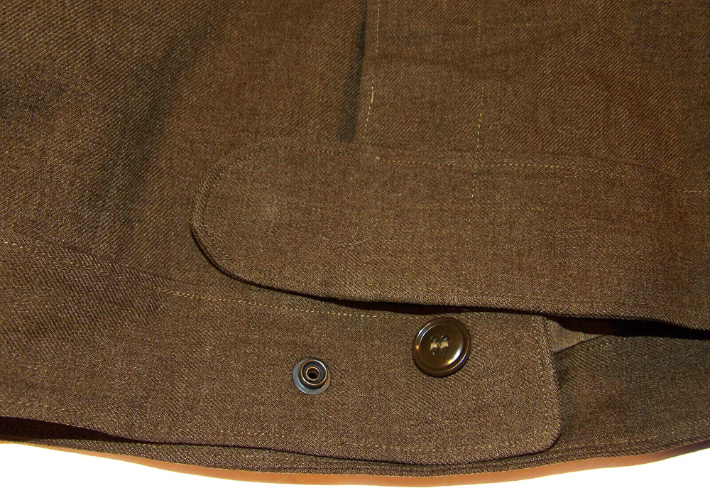 VTG WWII/KOREAN WAR EISENHOWER/IKE WOOL JACKET! 3rd ARMY SHOULDER PATCH! 38R