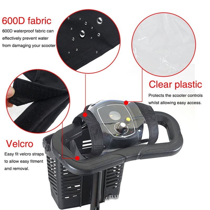 Mobility Scooter Control Panel Cover Rainproof Dustproof Accessories F44