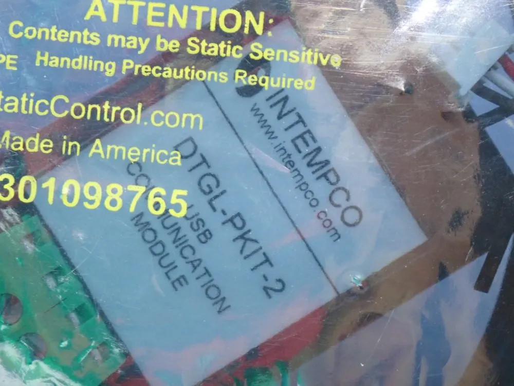 INTEMPCO DTGL-PKIT-02 PROGRAMMING KIT 07251470319