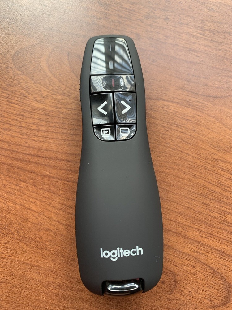 Logitech R400 Laser Presentation Remote - Black