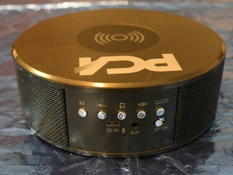 PCA Bluetooth Wireless Speaker Clock - BRAND NEW
