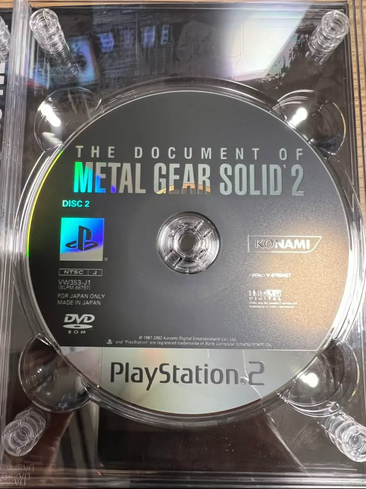Metal Gear Solid Collection PS2 Game Solid 20th Anniversary limited Japan