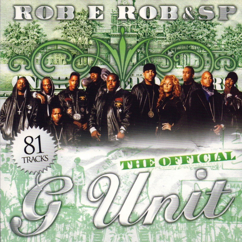 DJ ROB E ROB & SP THE OFFICIAL G-UNIT MIXTAPE MIX CD 50 CENT