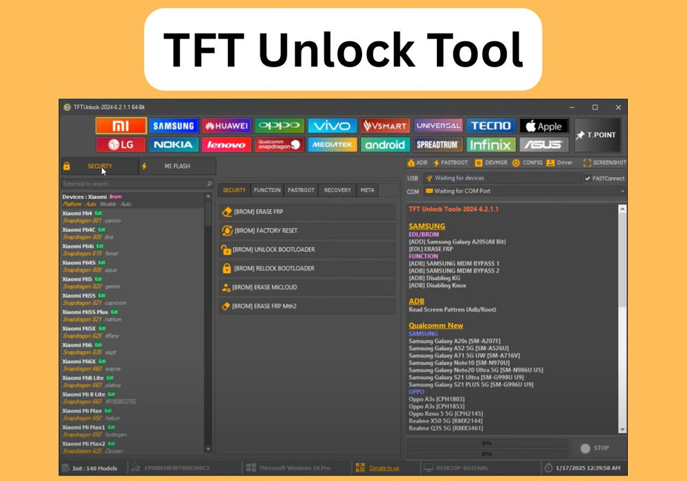 UNLOCK TOOL RENT [ 6 Hours ] Officiel Licence