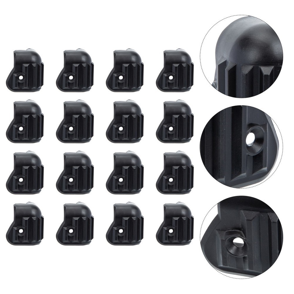 Speaker Protection Corners 16Pcs Black Wrap Covers for Collision