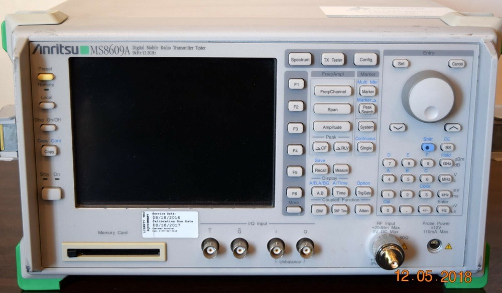 Anritsu MS8609A Digital Mobile Radio Transmitter Tester / Spectrum Analyzer