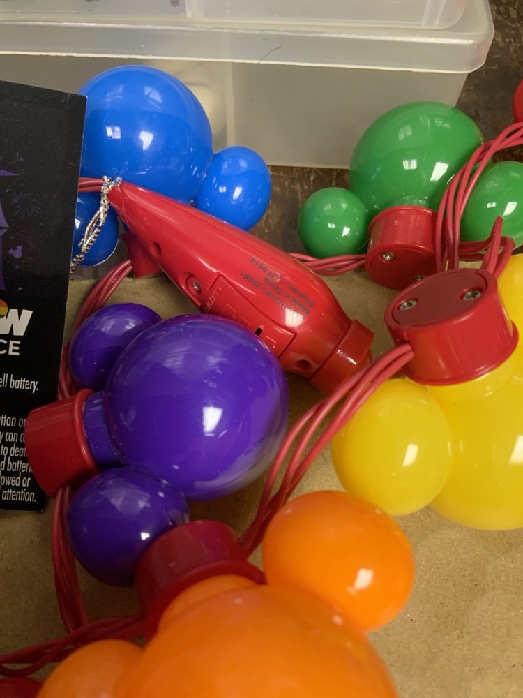 Disney Rainbow Glow Necklace