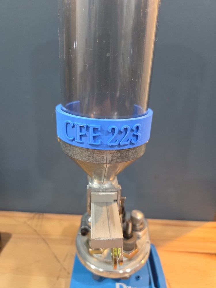 CFE 223 Powder Measure Label