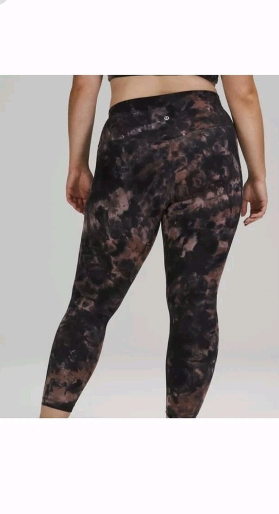 Lulelemon, HR Align 21', Tye Die Leggings,Size 16