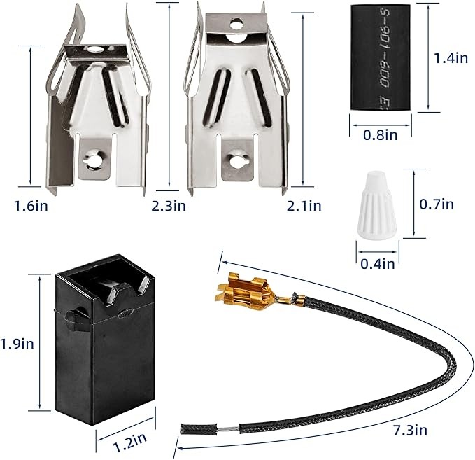 Range Burner Receptacle Kit