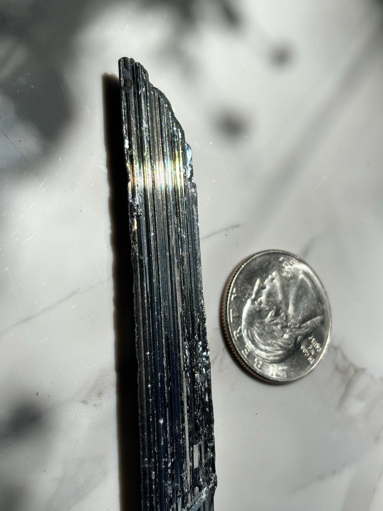3.4" Flashy Stibnite Shard 20grams