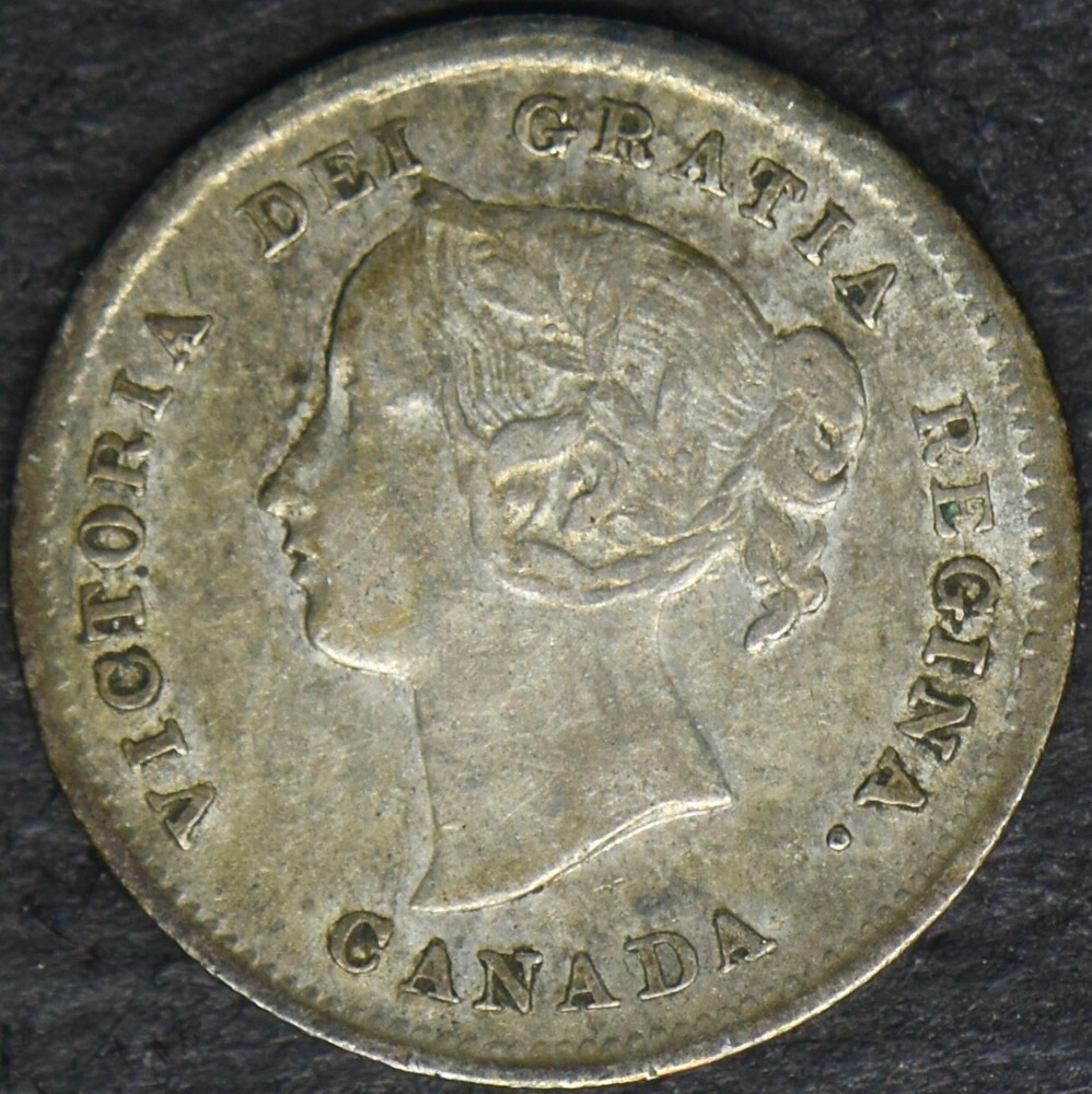 1899 Canada Silver 5 Cents - ✪COINGIANTS✪