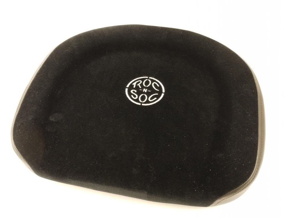 Roc N Soc Square Black Top Drum Stool Throne With Custom Base