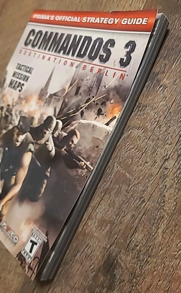 Commandos 3 Destination Berlin Strategy Guide Prima Games PC Strategy