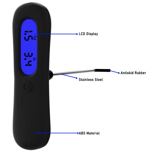 Professional Digital Trigger Pull Scale Gauge with Hook Clear LCD Display