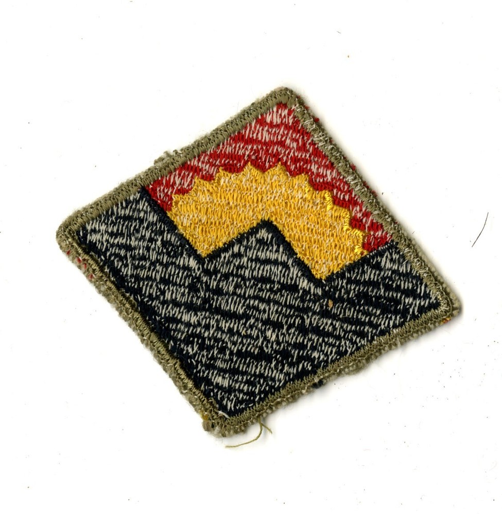 Western Defense Command White Back Patch WWII Original Pacific