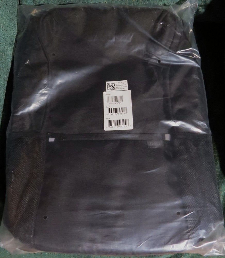 NWT DELL ECOLOOP ESSENTIAL BOOKBAG BACKPACK 14-16" SHOULDER LAPTOP BAG CP3724