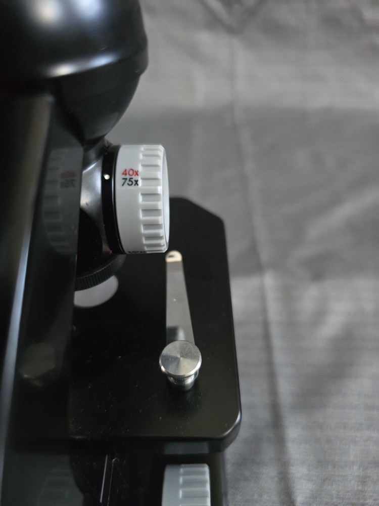 Olympus Microscope with 150X Magnification Made in Japan