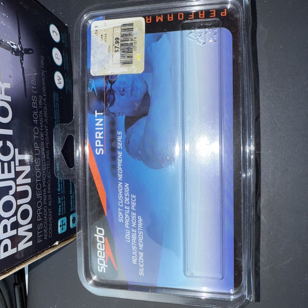 Speedo Sprint Performance Swim Goggles