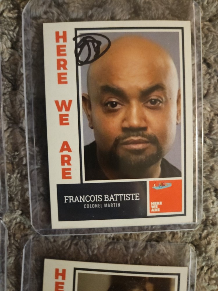 Here We Are Custom Cast Signed Cards - Broadway - 9 Cards - David Hyde Pierce