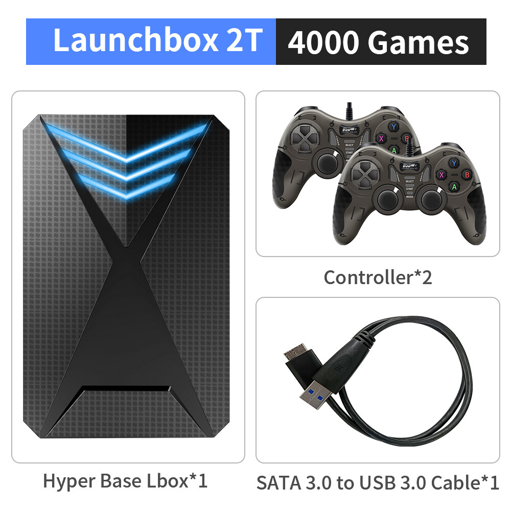 Gamingbox Portable External Hard Drive For PC 4000