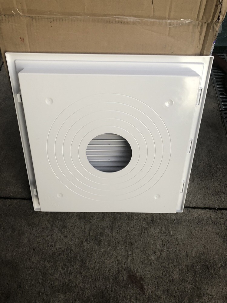 Havaco Technologies HT-2X2-RTN Quick Connect 2 X 2 ft. White Air Return Vent USA
