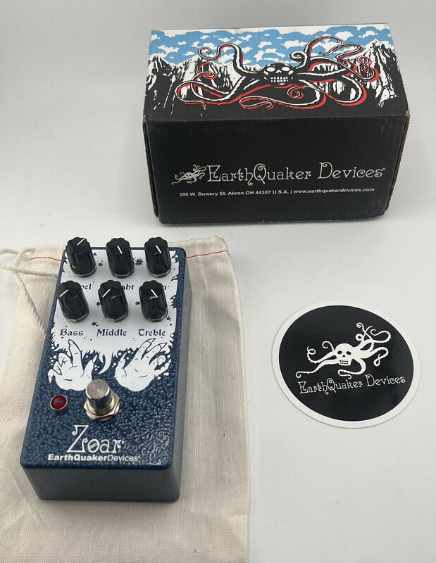 EARTHQUAKER DEVICES DYNAMIC AUDIO GRINDER ZOAR PEDAL