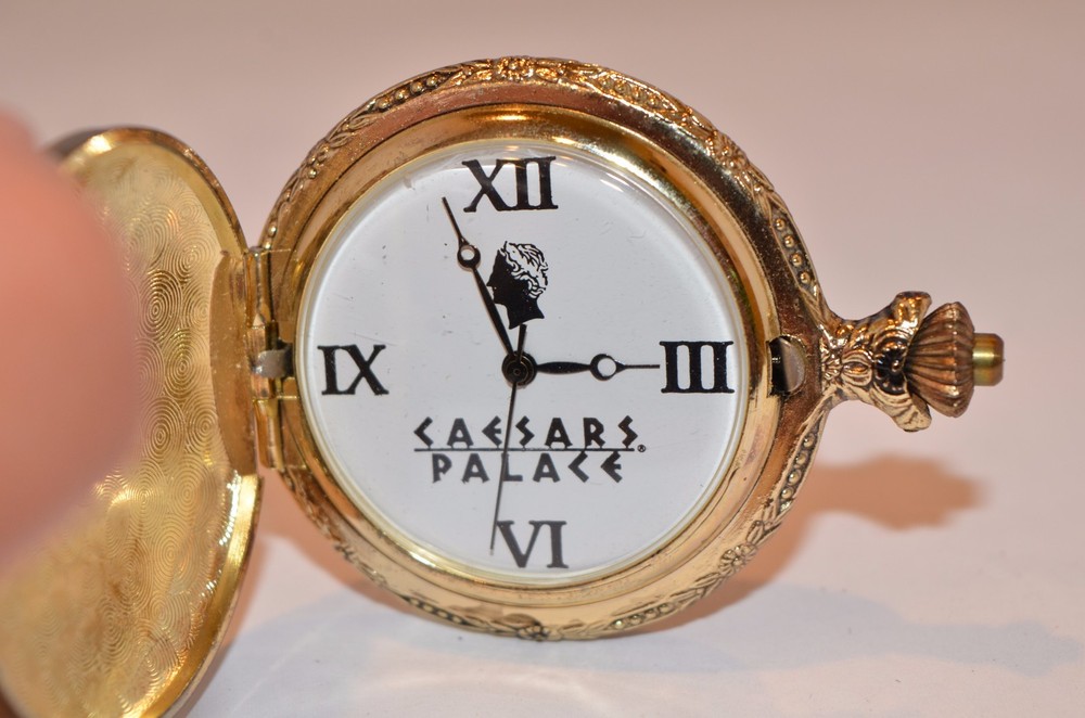 PE7-CAESARS PALACE POCKET WATCH
