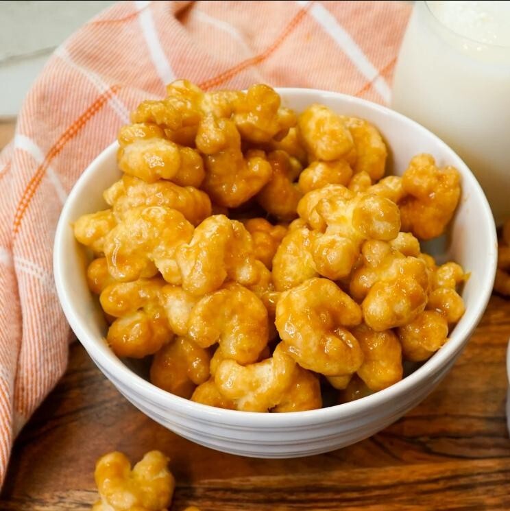 Regent Caramel Corn Puff/Sweet Popcorn Snack, 60g/pack